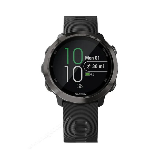 Часы Garmin Forerunner 645 Music серые с черным ремешком