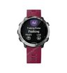 Часы Garmin Forerunner 645 Music с вишневым ремешком
