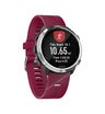 Часы Garmin Forerunner 645 Music с вишневым ремешком