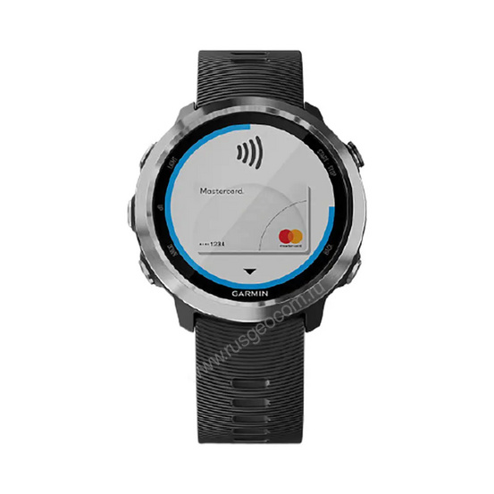 Часы Garmin Forerunner 645 с черным ремешком
