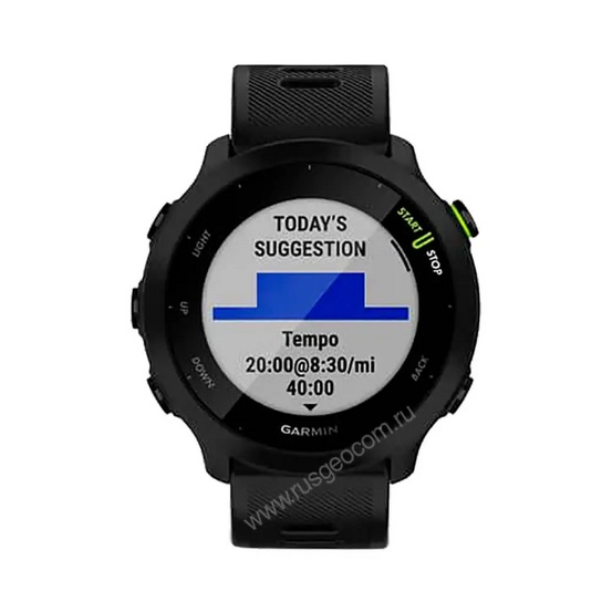 Часы Garmin Forerunner 55 черные