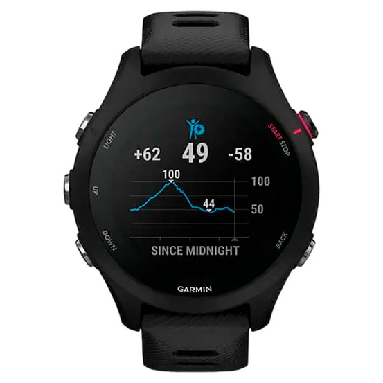 Часы Garmin Forerunner 255S Music с черным ремешком