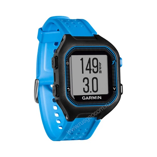 Часы Garmin Forerunner 25 черно-синие большие