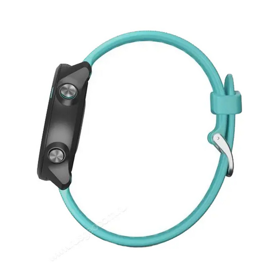 Часы Garmin Forerunner 245 Music черные с бирюзовым ремешком