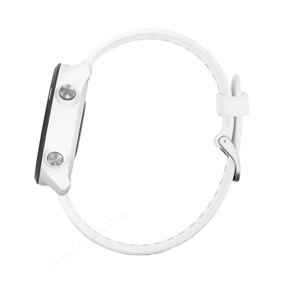 Часы Garmin Forerunner 245 Music белые с белым ремешком