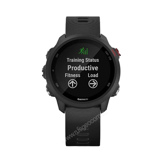 Часы Garmin Forerunner 245 Music черные с черным ремешком