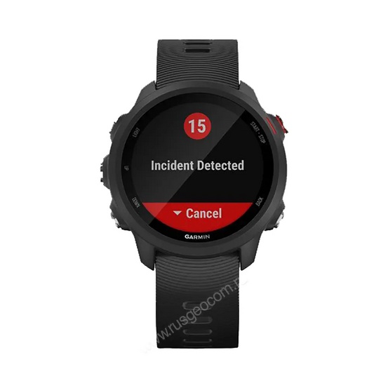 Часы Garmin Forerunner 245 Music черные с черным ремешком