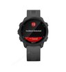 Часы Garmin Forerunner 245 черные с серым ремешком