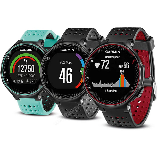 Часы Garmin Forerunner 235 черно-серые