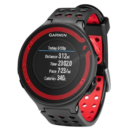 Беговые часы Garmin Forerunner 220 Blk/Red, Russia + HRM3