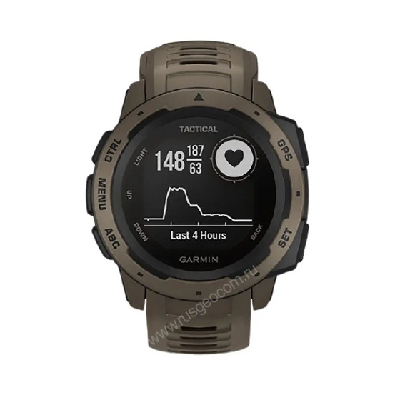 Часы Garmin Instinct Tactical коричневый коричневые