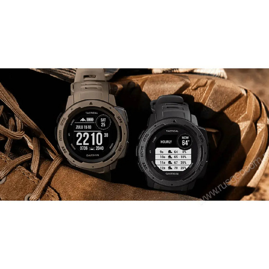 Часы Garmin Instinct Tactical коричневый коричневые