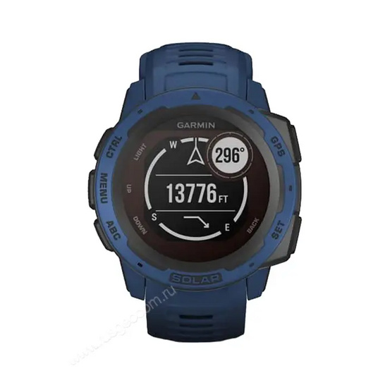 Часы Garmin Instinct Solar Tidal Blue
