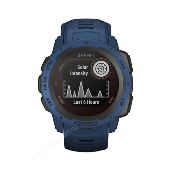Часы Garmin Instinct Solar Tidal Blue