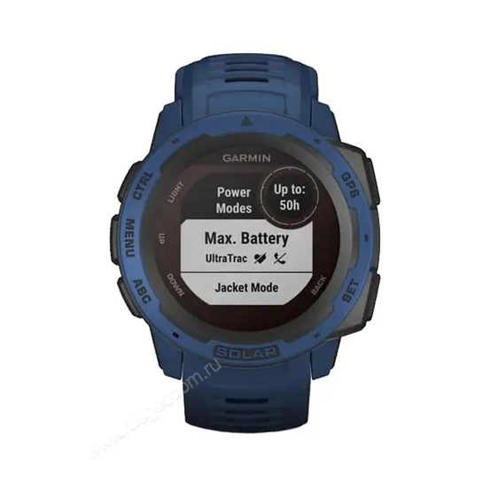 Часы Garmin Instinct Solar Tidal Blue