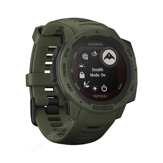 Часы Garmin Instinct Solar Tactical Solar Moss