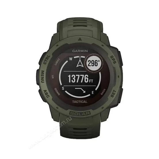 Часы Garmin Instinct Solar Tactical Solar Moss