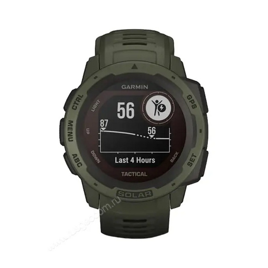 Часы Garmin Instinct Solar Tactical Solar Moss