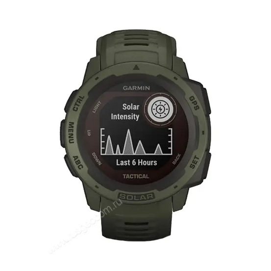 Часы Garmin Instinct Solar Tactical Solar Moss