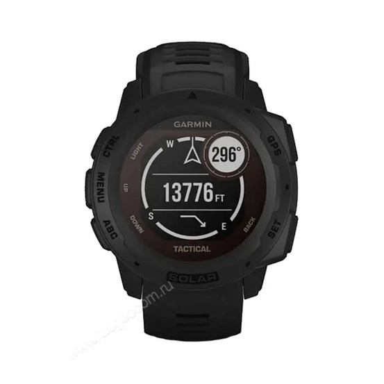 Часы Garmin Instinct Solar Tactical черный