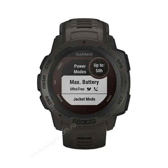 Часы Garmin Instinct Solar Graphite