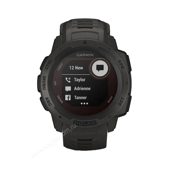 Часы Garmin Instinct Solar Graphite