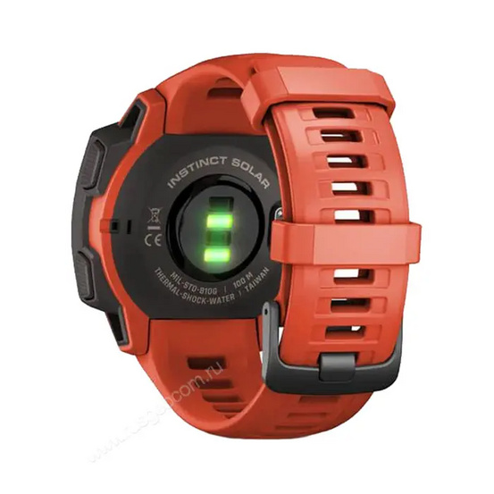 Часы Garmin Instinct Solar Flame Red