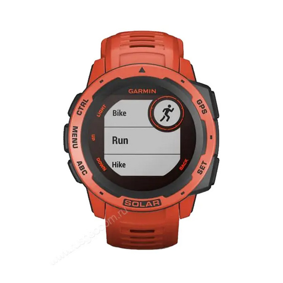 Часы Garmin Instinct Solar Flame Red