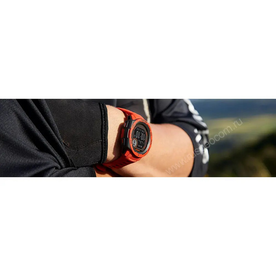Часы Garmin Instinct Solar Flame Red