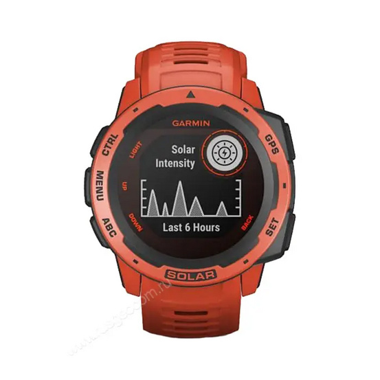 Часы Garmin Instinct Solar Flame Red