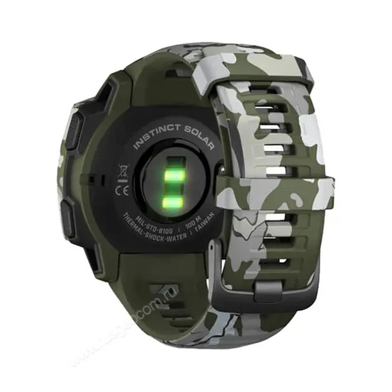 Часы Garmin Instinct Solar Camo Lichen