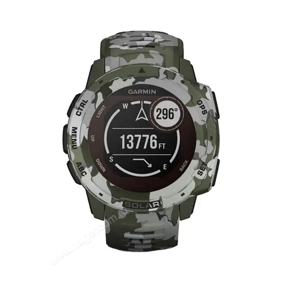 Часы Garmin Instinct Solar Camo Lichen
