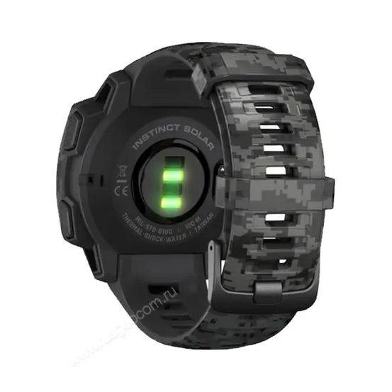 Часы Garmin Instinct Solar Camo Graphite