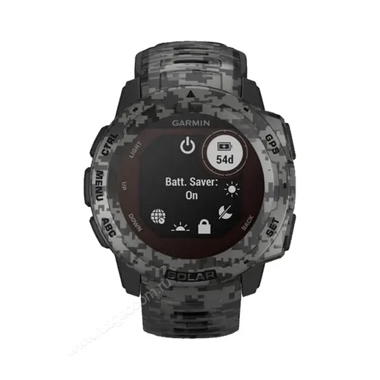 Часы Garmin Instinct Solar Camo Graphite