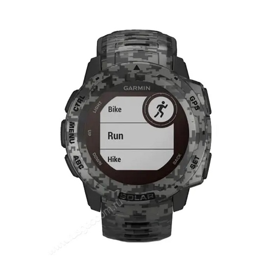 Часы Garmin Instinct Solar Camo Graphite