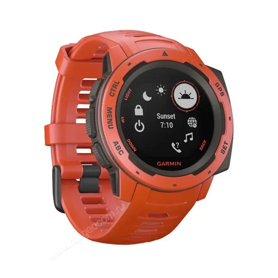Часы Garmin Instinct Flame Red