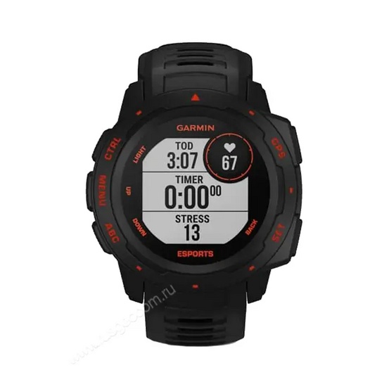Часы Garmin Instinct Esports Black Lava