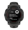 Часы Garmin Instinct E Black 45mm c угольно-черным ремешком