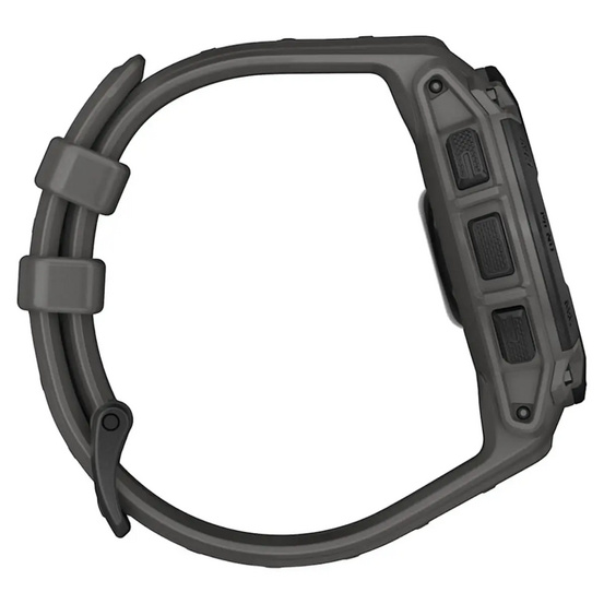 Часы Garmin Instinct E Black 45mm c угольно-черным ремешком