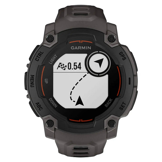 Часы Garmin Instinct E Black 45mm c угольно-черным ремешком