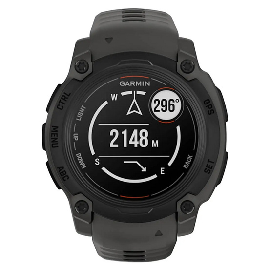 Часы Garmin Instinct E Black 40mm c угольно-черным ремешком