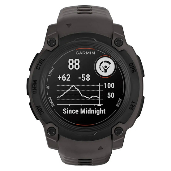 Часы Garmin Instinct E Black 40mm c угольно-черным ремешком