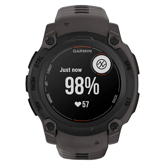 Часы Garmin Instinct E Black 40mm c угольно-черным ремешком