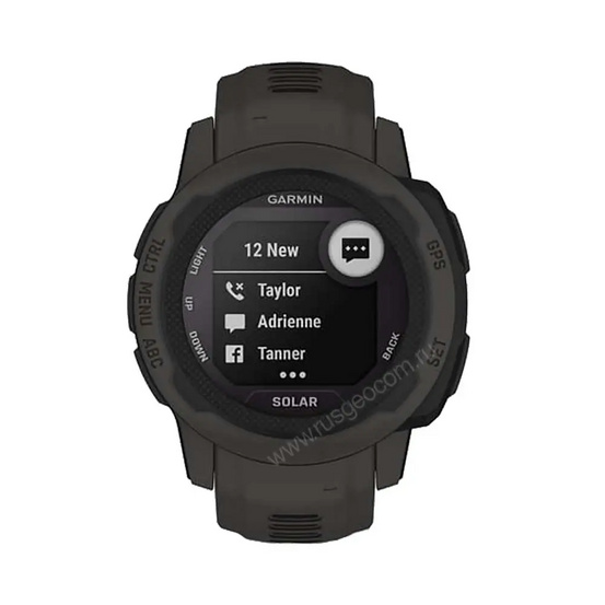 Часы Garmin Instinct 2s Solar черный
