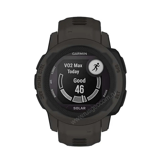 Часы Garmin Instinct 2s Solar черный