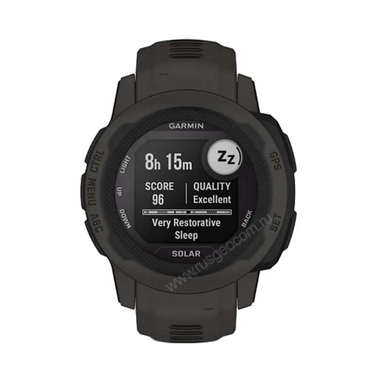 Часы Garmin Instinct 2s Solar черный