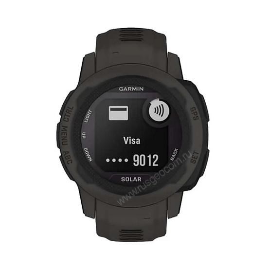 Часы Garmin Instinct 2s Solar черный
