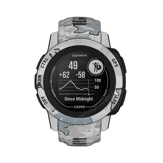 Часы Garmin Instinct 2s Camo серый камуфляж