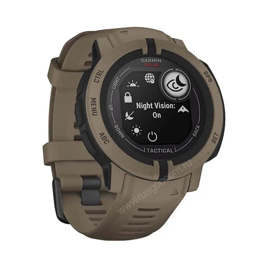 Часы Garmin Instinct 2 Solar Tactical коричневый