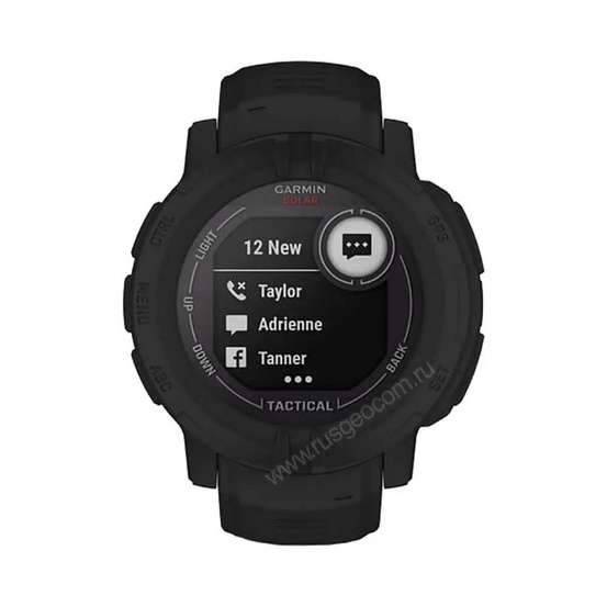 Часы Garmin Instinct 2 Solar Tactical черный